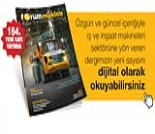 İş Makinası - FORUM MAKİNA DERGİSİ YENİ SAYISI DİJİTAL OLARAK DA YAYINDA Forum Makina